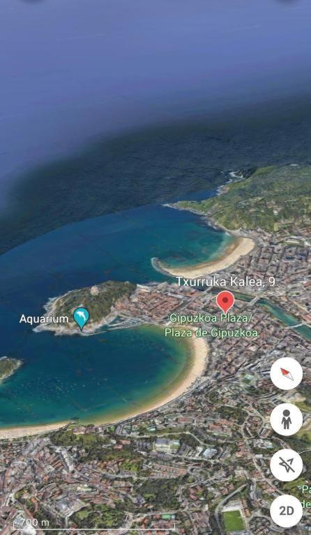 Apartamento Mentura Centro De San Sebastian Parking Free ภายนอก รูปภาพ
